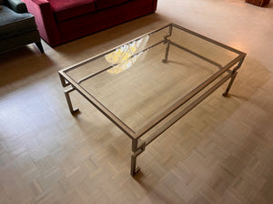 2-Tier Glass Coffee Table
