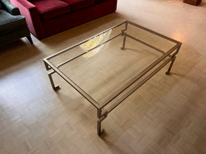 2-Tier Glass Coffee Table