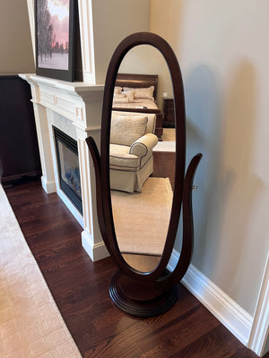 Oval Floor Mirror