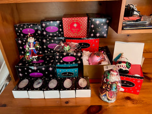 Lot of 22 Christopher Radko Christmas Ornament (*BRAND NEW WITH ORIGINAL BOXES) (**RARE AND VALUABLE)