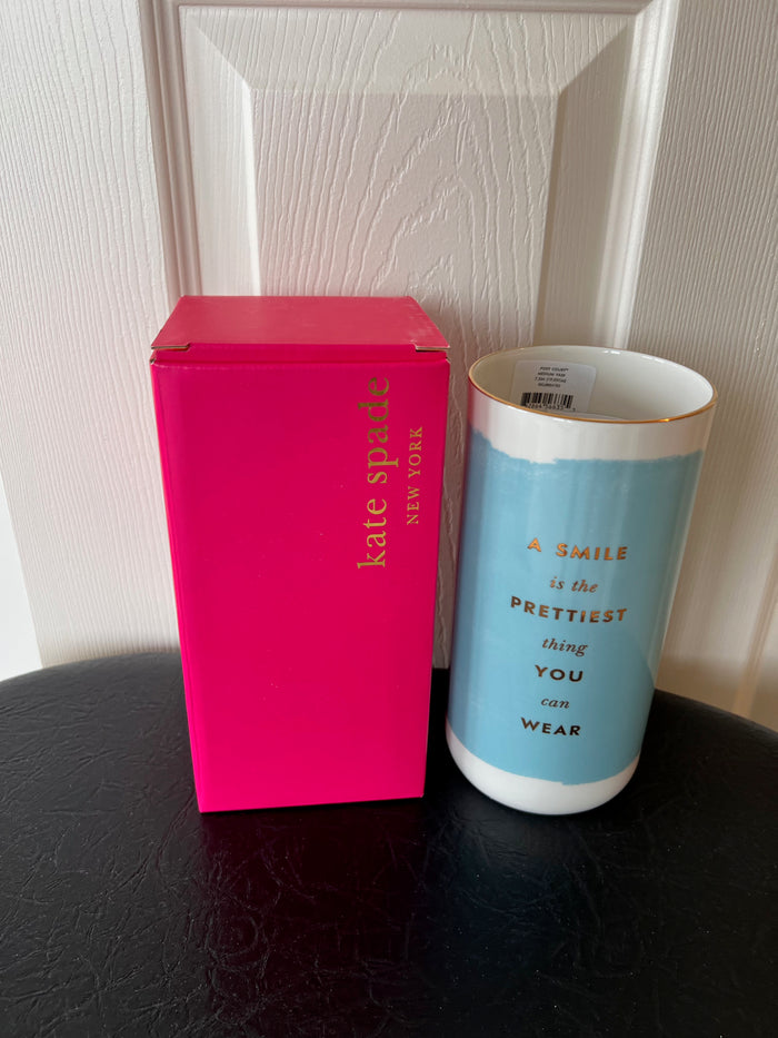 Kate Spade New York Posy Court Medium Vase (*BRAND NEW IN BOX)