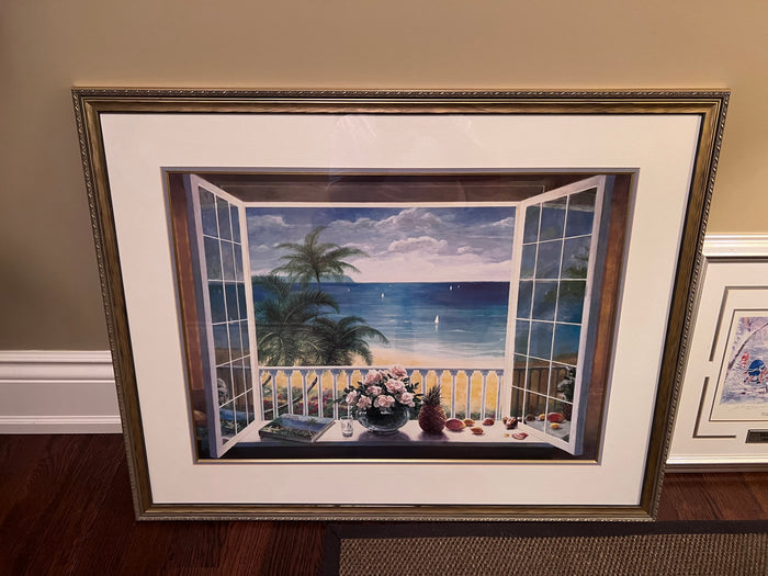 Print Beach Landscape by Cortez