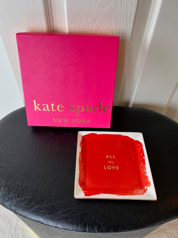 Kate Spade New York Lenox Posy Court Square Dish (*BRAND NEW IN BOX)