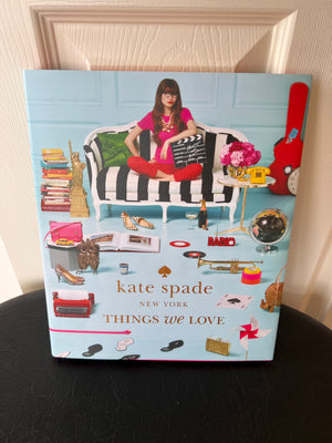 BRAND NEW Kate Spade New York Things We Love Book (*retail $45)