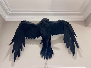 Sculpture- Original Metal Fabrication "The Crow" by Joel Sullivan
