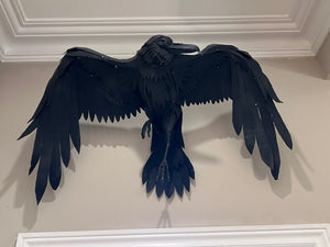 Sculpture- Original Metal Fabrication "The Crow" by Joel Sullivan