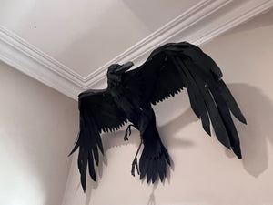 Sculpture- Original Metal Fabrication "The Crow" by Joel Sullivan