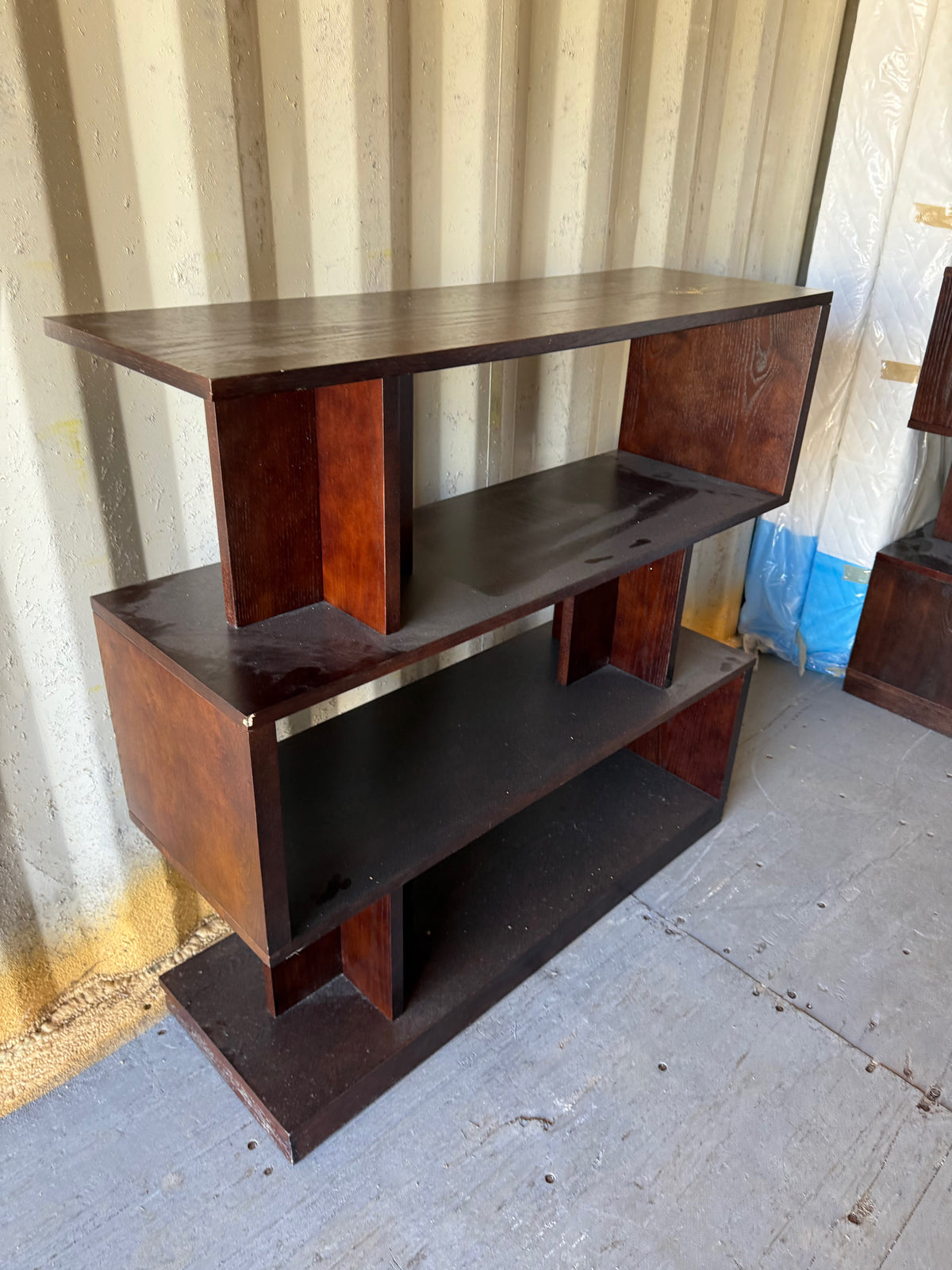 Wood Shelving Unit