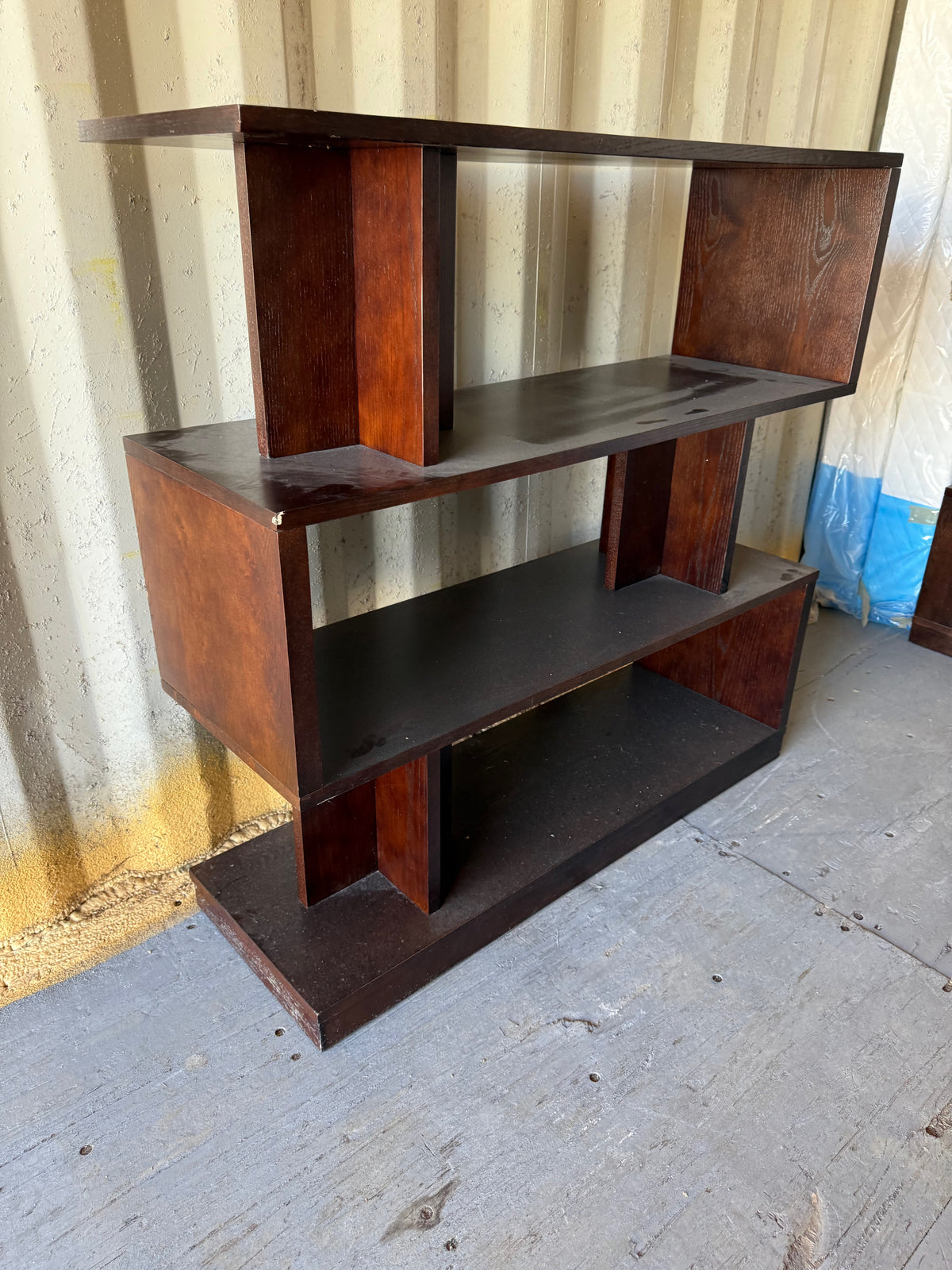 Wood Shelving Unit