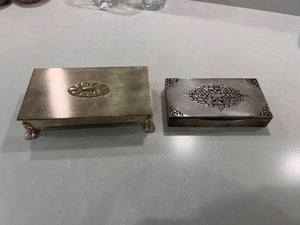 2 Vintage Silver Plate Cigarette Holders