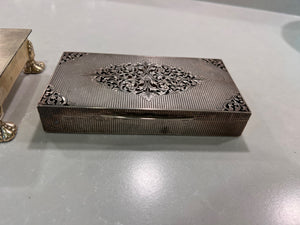2 Vintage Silver Plate Cigarette Holders