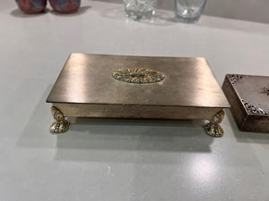 2 Vintage Silver Plate Cigarette Holders