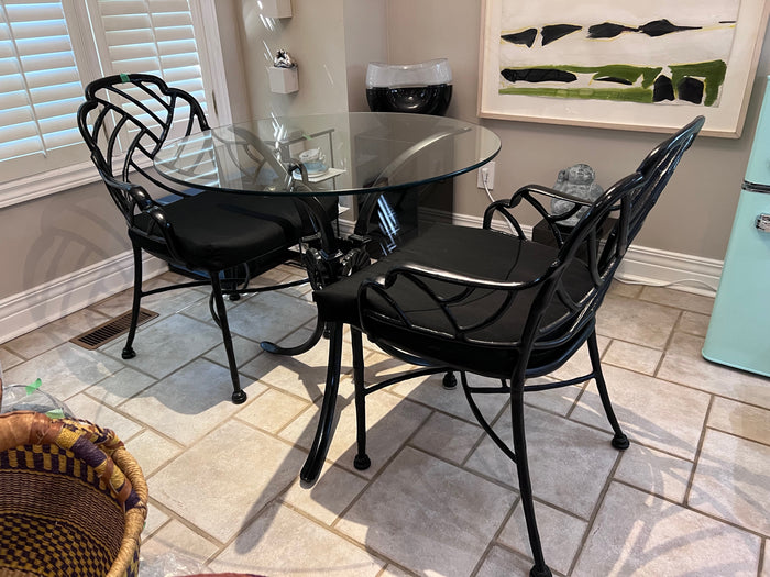 Hauser Cast Iron 3 Piece Bistro Set