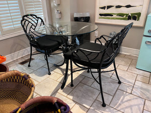 Hauser Cast Iron 3 Piece Bistro Set