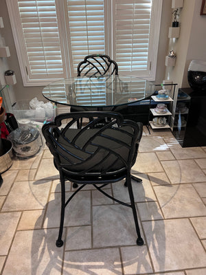 Hauser Cast Iron 3 Piece Bistro Set