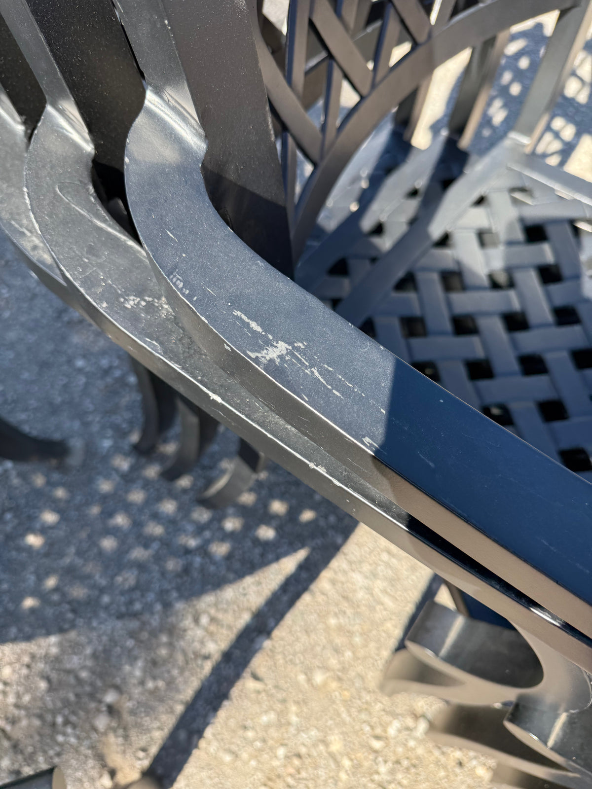 5 Cast Aluminum Patio Chairs