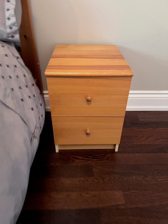 Pair of Small Nightstands