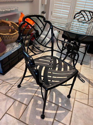 Hauser Cast Iron 3 Piece Bistro Set