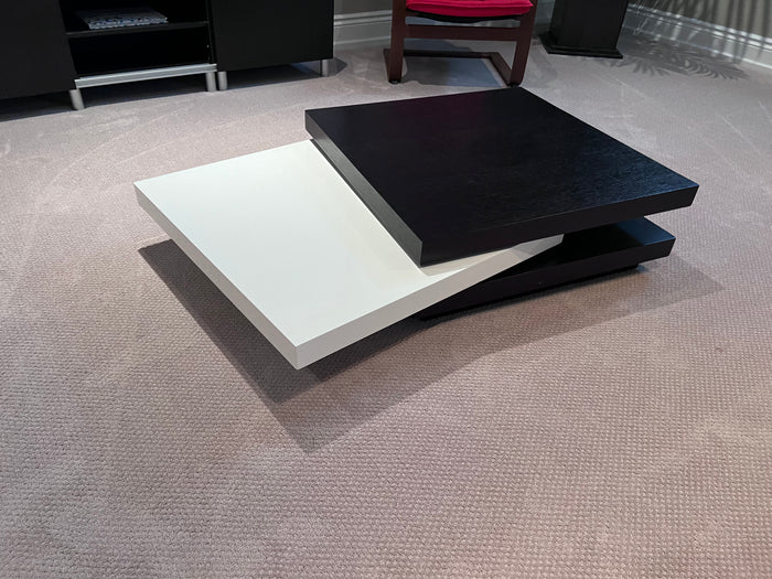 Low Profile Rotating Coffee Table