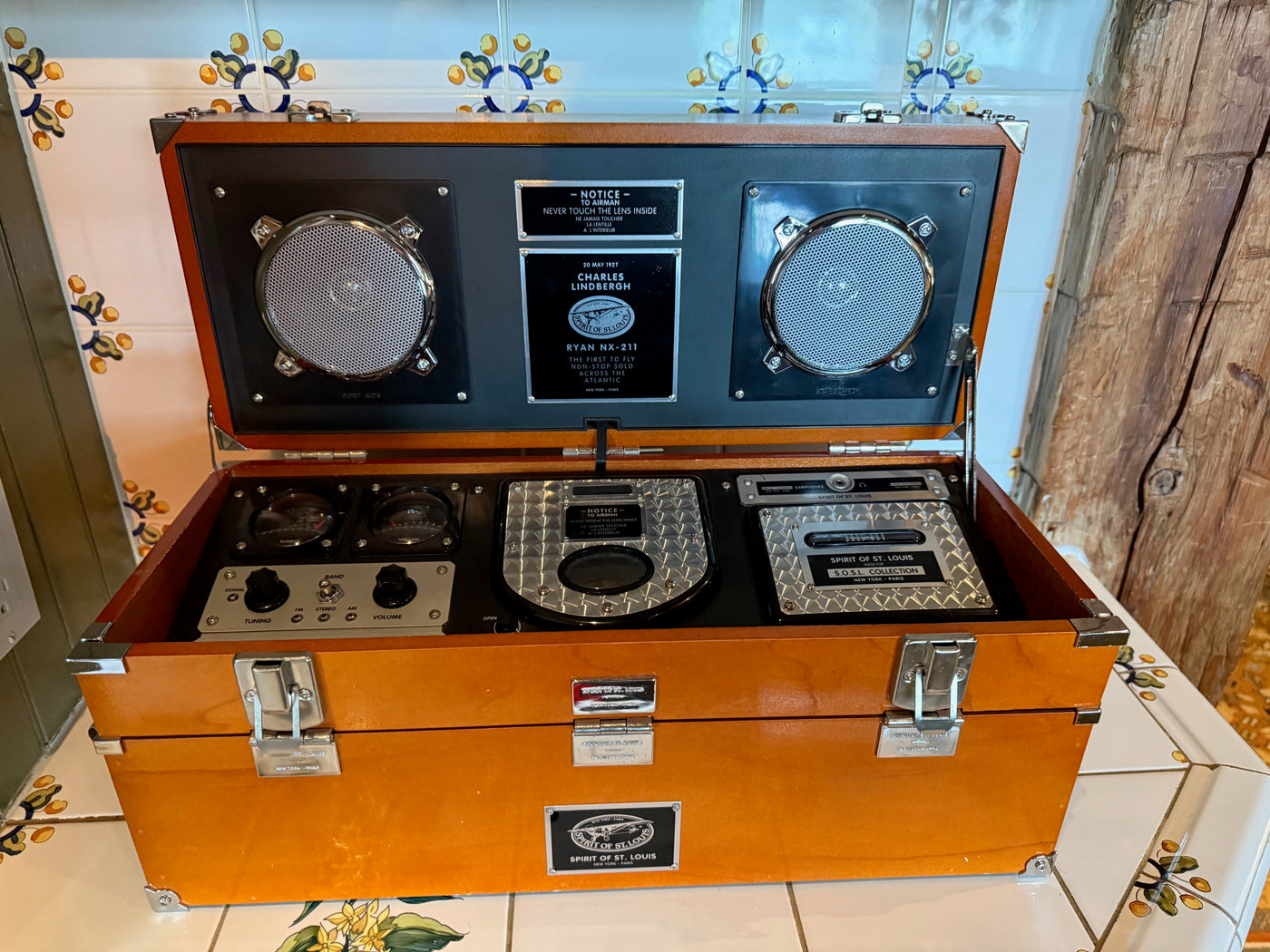 Vintage Spirit of St. Louis Field CD Stereo Boom Box MK. II – Sell