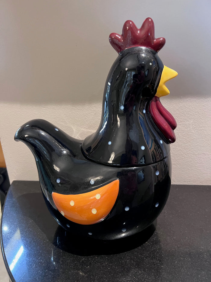 Ceramic Rooster Cookie Jar