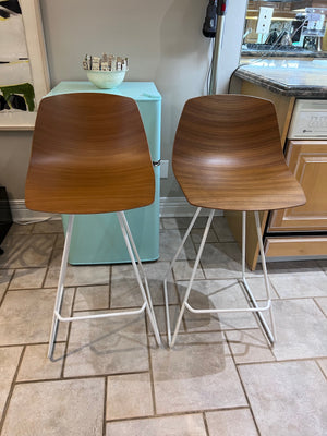 2 "lapalma" Miunn Bar Stools, Made in Italy
