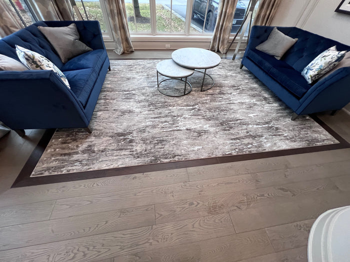 Ethan Allen Densley Rug, Ecru 9x12 (*retail $1,632)