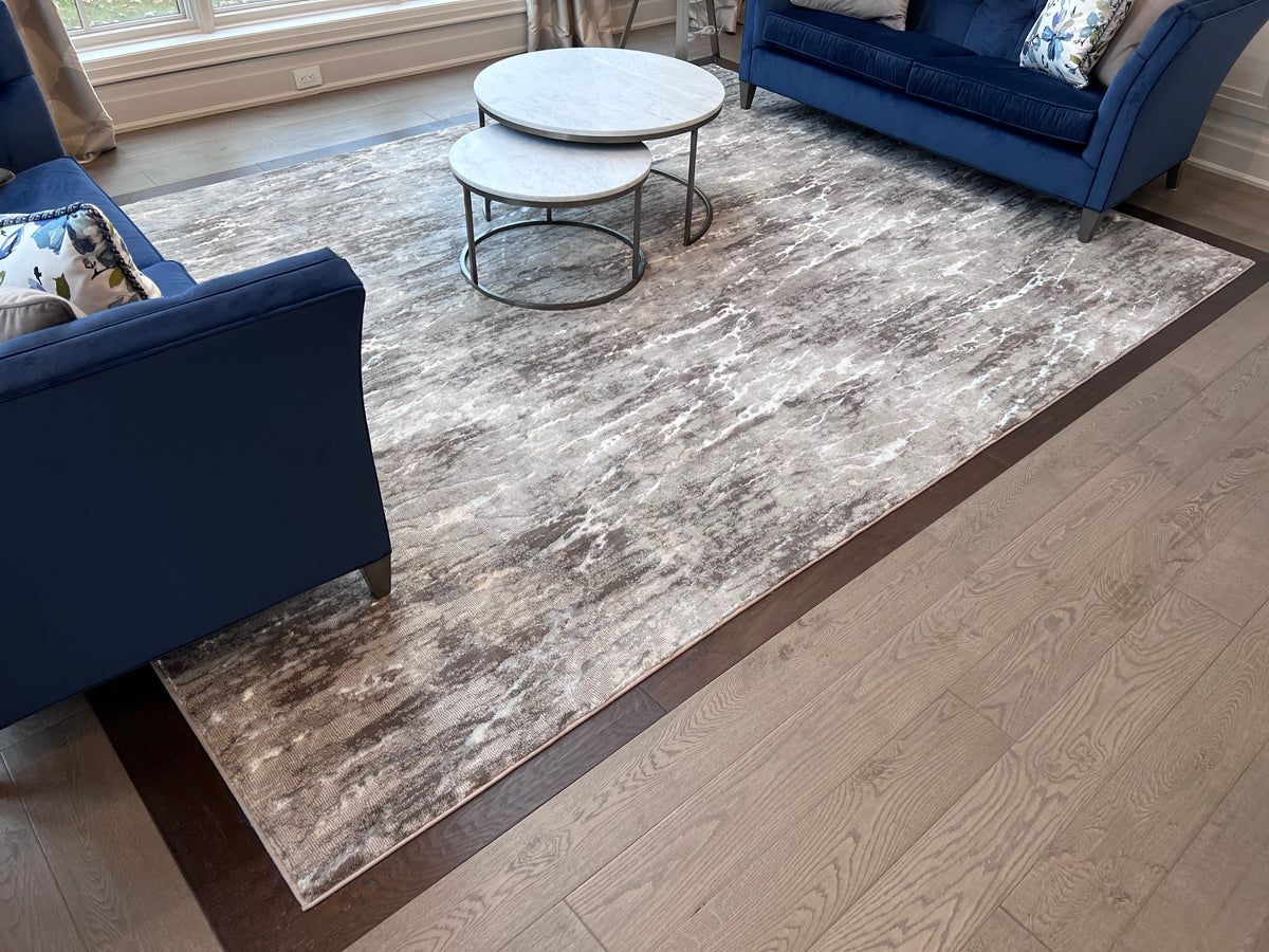 Ethan Allen Densley Rug, Ecru 9x12 (*retail $1,632)