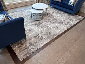 Ethan Allen Densley Rug, Ecru 9x12 (*retail $1,632)