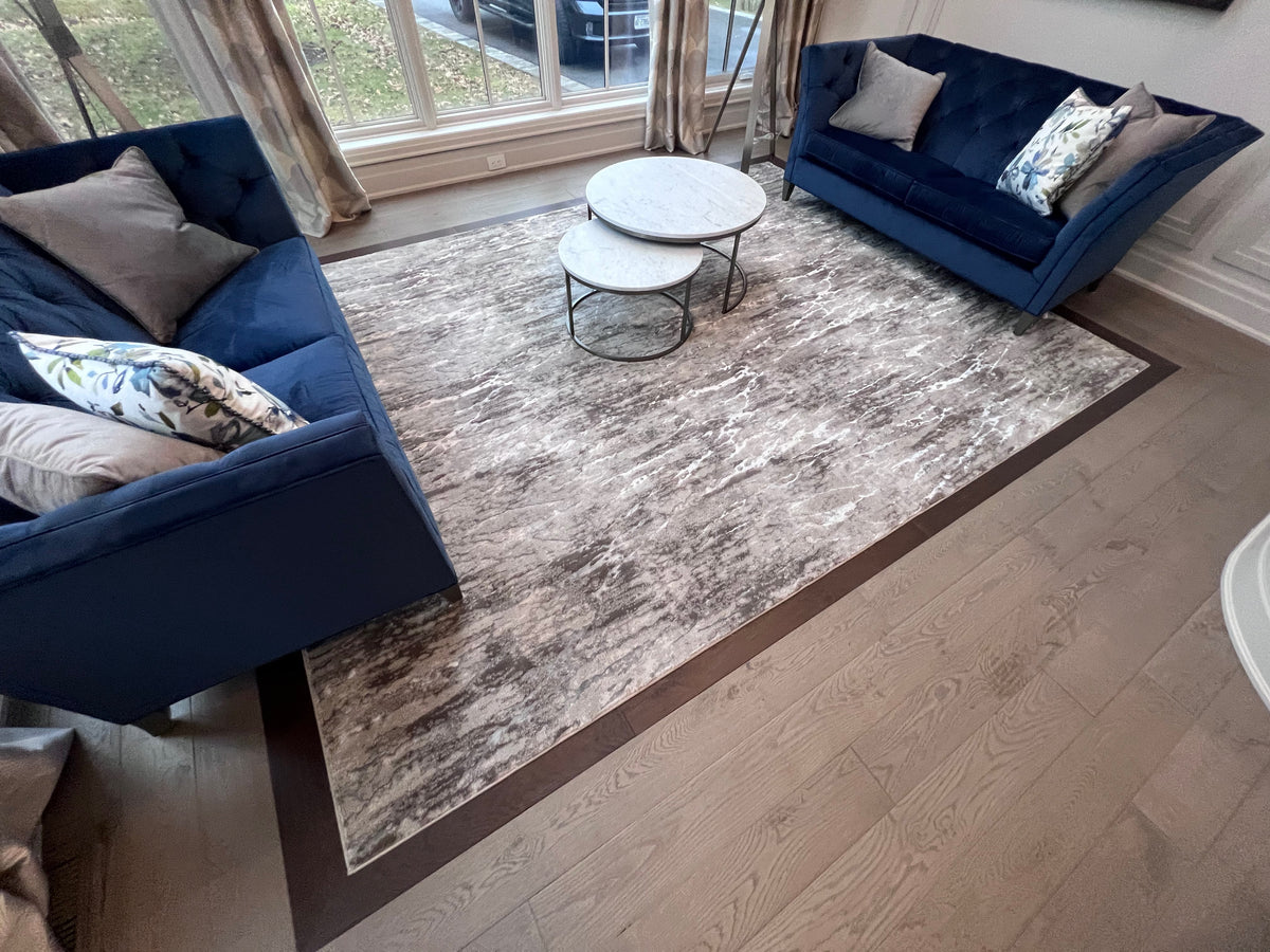 Ethan Allen Densley Rug, Ecru 9x12 (*retail $1,632)