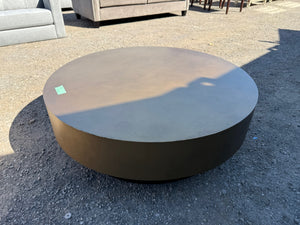 Gold Round Metal Coffee Table