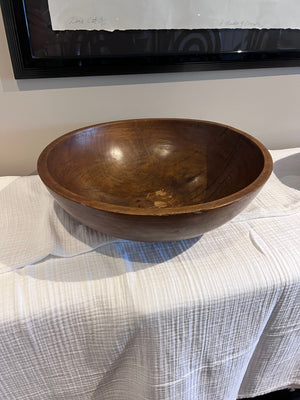 Large Antique Butter Bowl