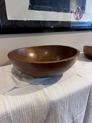 Large Antique Butter Bowl