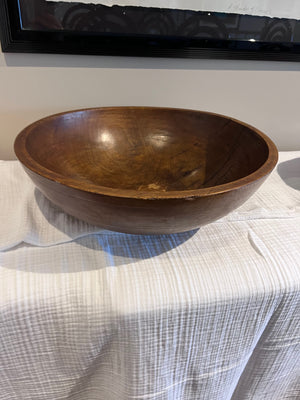 Large Antique Butter Bowl