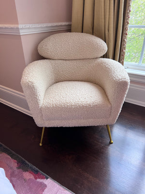 Structube SHEPARD faux shearling armchair (*retail price $499)