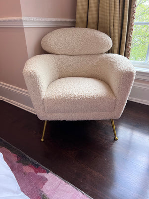 Structube SHEPARD faux shearling armchair (*retail price $499)