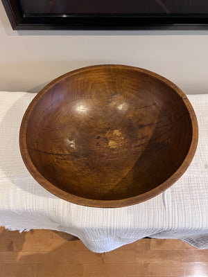 Large Antique Butter Bowl