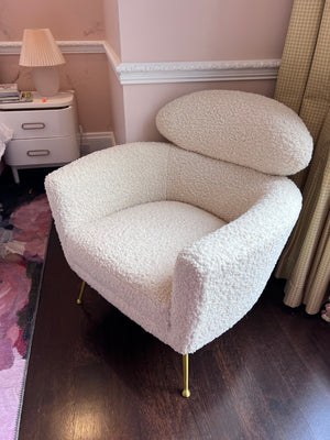 Structube SHEPARD faux shearling armchair (*retail price $499)