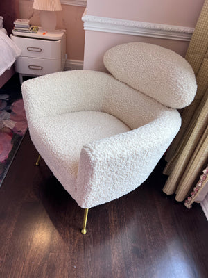 Structube SHEPARD faux shearling armchair (*retail price $499)