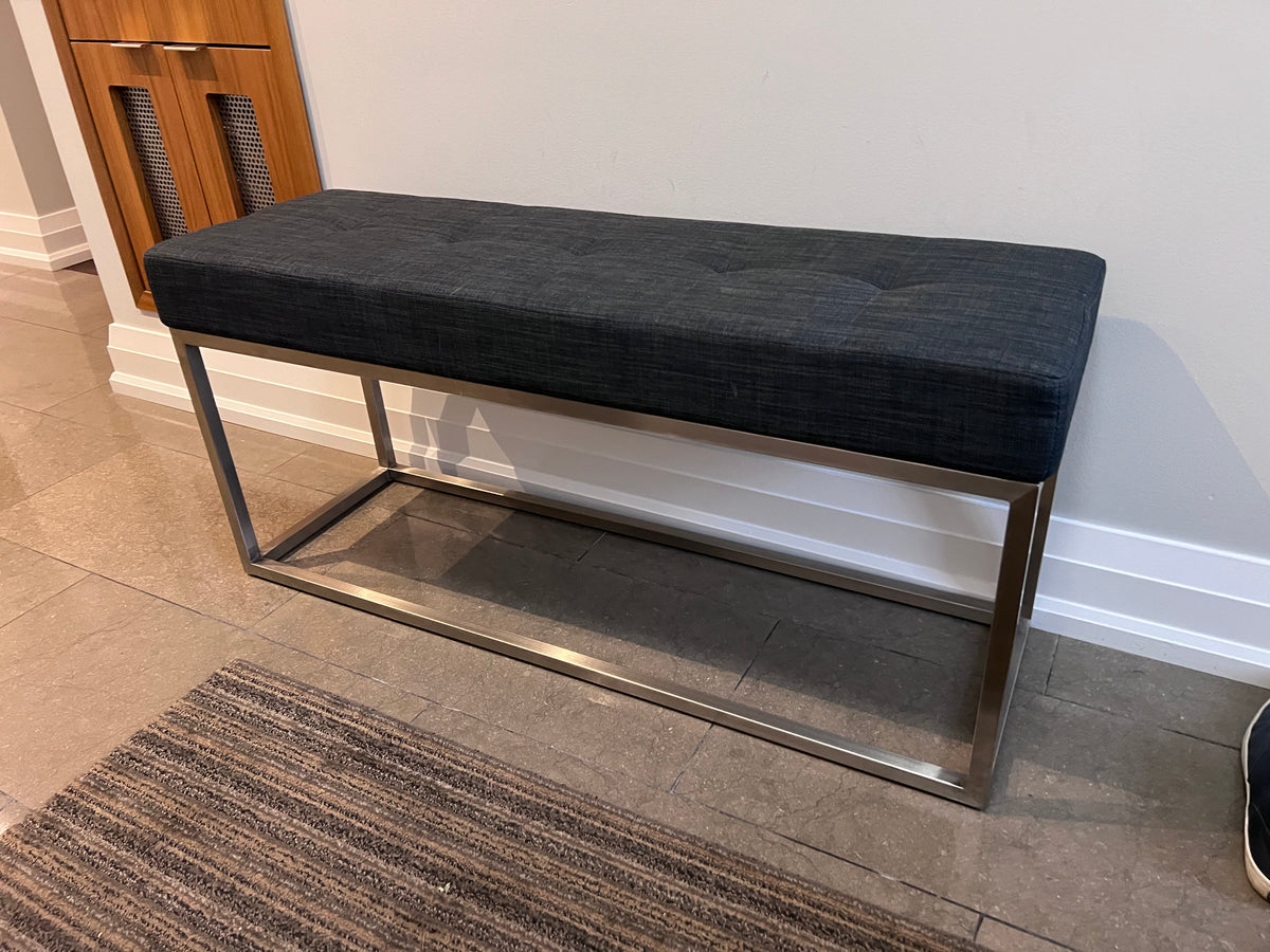 Hallway Bench, Charcoal