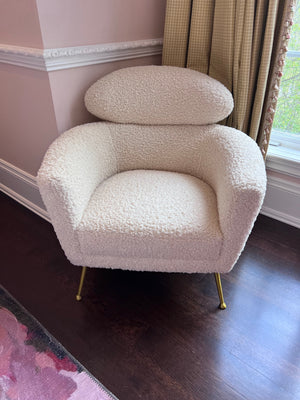Structube SHEPARD faux shearling armchair (*retail price $499)