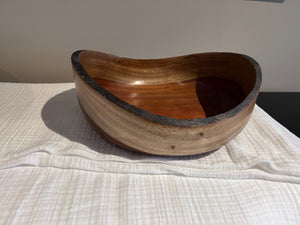 Carved Wood Bowl