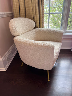 Structube SHEPARD faux shearling armchair (*retail price $499)