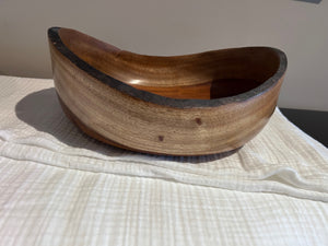 Carved Wood Bowl