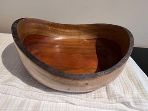 Carved Wood Bowl