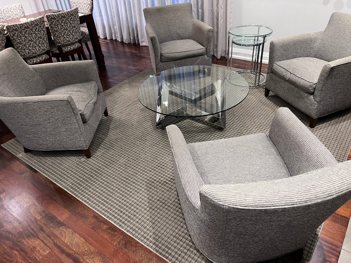 Vogel Grey Accent Armchair (*4 Available- Priced Per Chair)