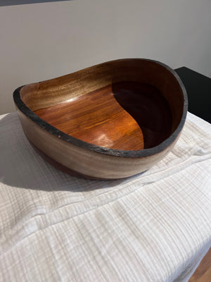 Carved Wood Bowl
