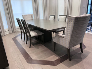 Ethan Allen Brycemoor Pedestal Table, 4 Grayson Dining Side Chairs, 2 Yves Dining Armchairs (*retail $14,640)