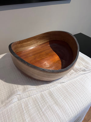 Carved Wood Bowl