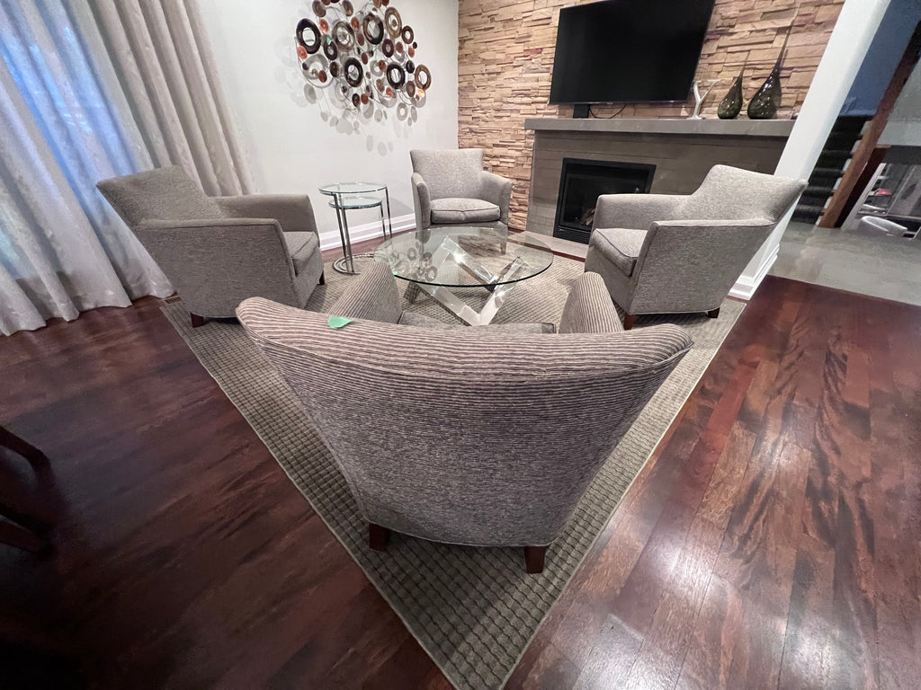 Vogel Grey Accent Armchair (*4 Available- Priced Per Chair)